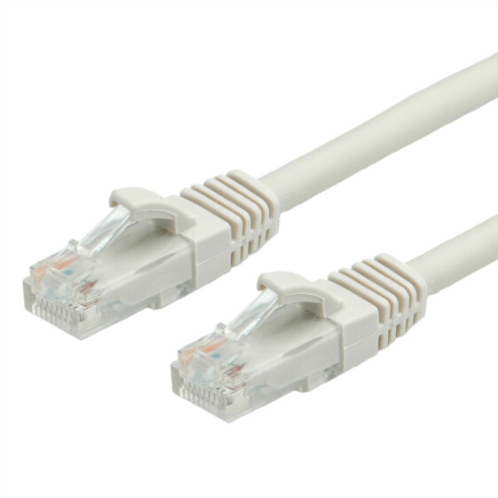 VALUE Patchkabel Kat.6a UTP grau 10 m - Cable - Network