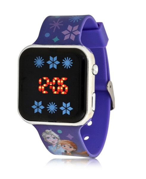 Часы Disney Frozen 2 LED Purple Silicone Strap