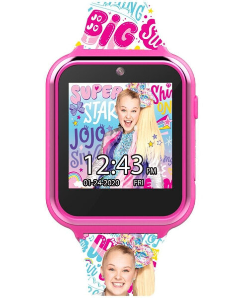 Kid's Jojo Siwa Silicone Strap Smart Watch 46x41mm