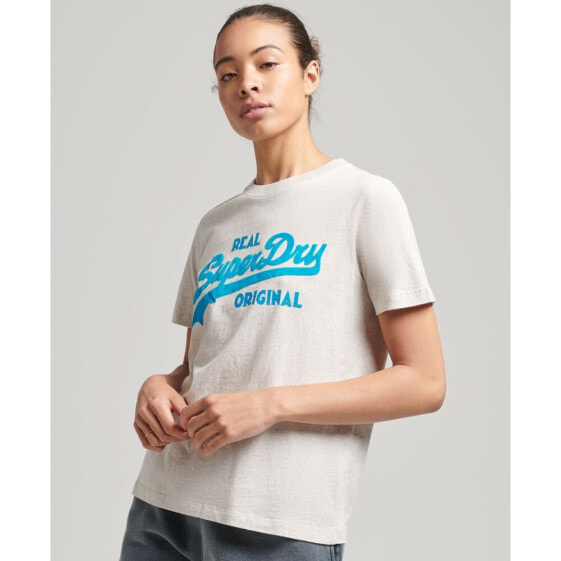 SUPERDRY Vl Scripted Coll T-shirt