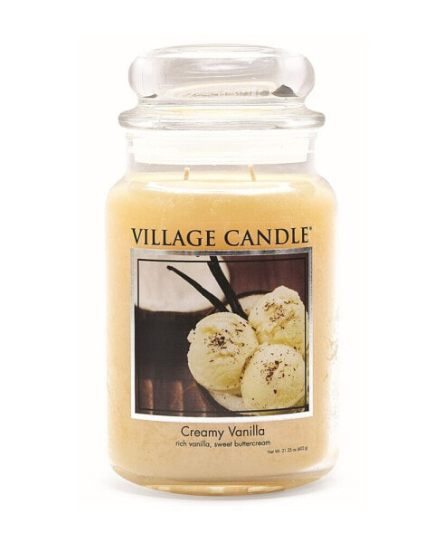 Декоративная свеча Village Candle Ванильное молоко