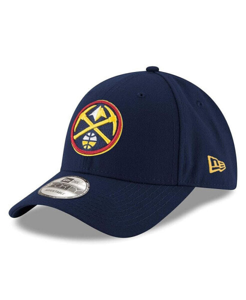 Men's Navy Denver Nuggets The League 9FORTY Adjustable Hat