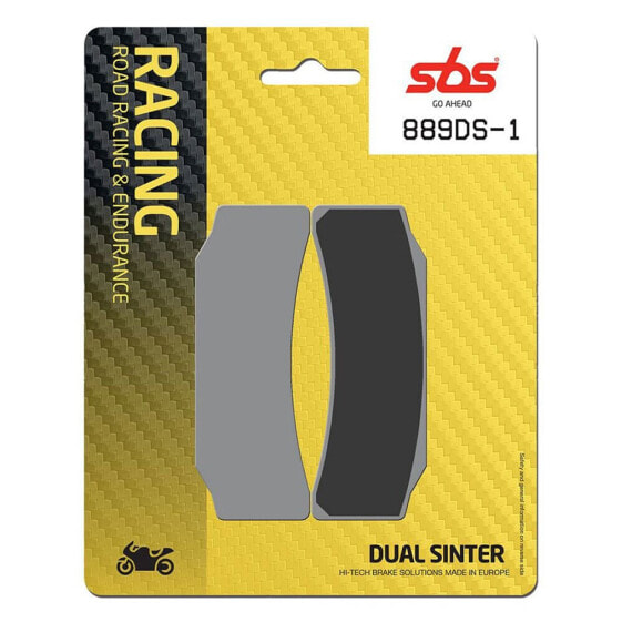 SBS Dual Dynamic Racing Concept 889DS-1 Sintered Brake Pads