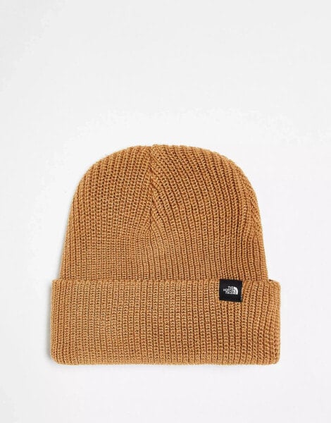 The North Face Urban Switch beanie in beige