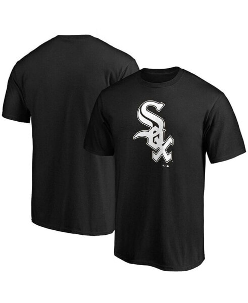 Men's Black Chicago White Sox Official Logo T-shirt