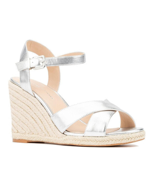 Women's Irene Wide Width Wedge Sandals