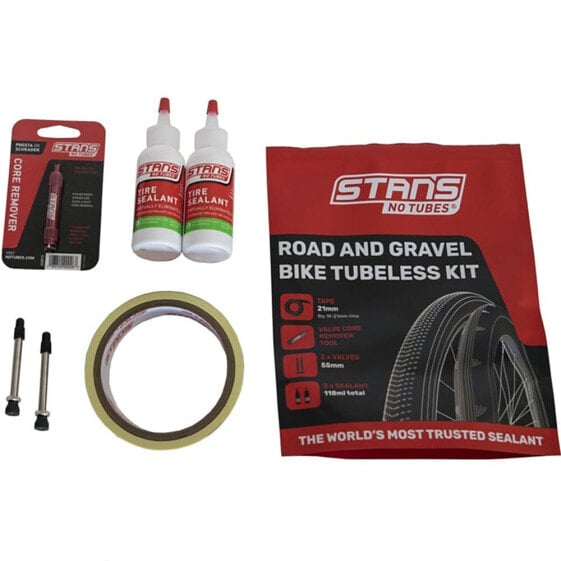 STANS NO TUBES Road / Gravel Tubeless Kit