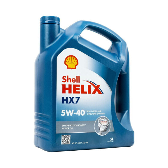 Моторное масло Shell Helix HX7 5W40 5 L