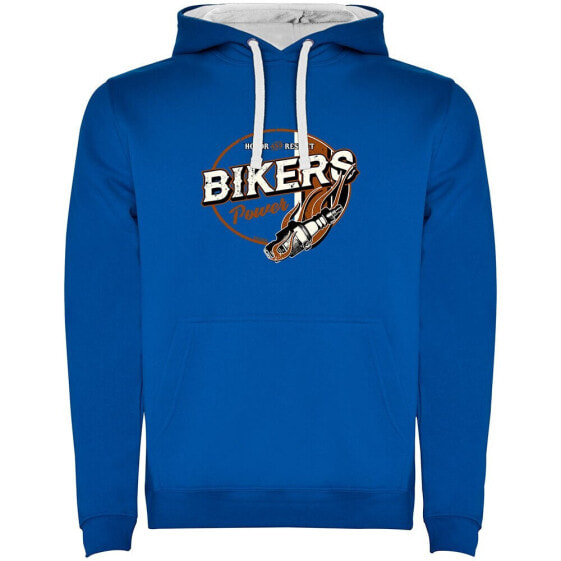 KRUSKIS Bikers Power Two Colour hoodie