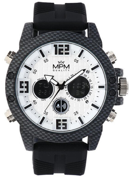 Часы мужские PRIM Quality Carbon Anadigi W01M.11185.B