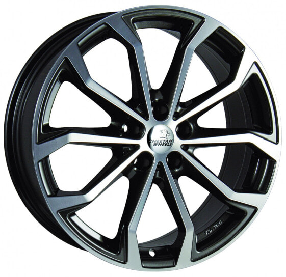 Колесный диск литой Cheetah Wheels CV.04 anthrazit polished 8x18 ET42 - LK5/112 ML70.4