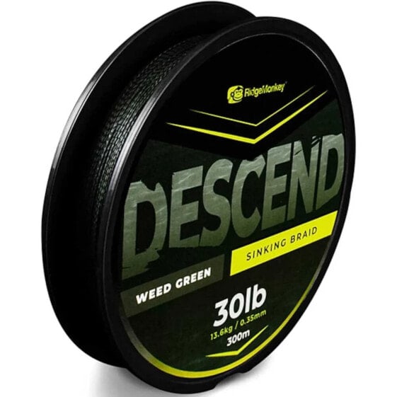 Плетеный шнур для рыбалки RIDGEMONKEY Descend Sinking 300 м