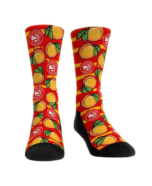 Youth Boys and Girls Socks Atlanta Hawks Peaches Crew Socks