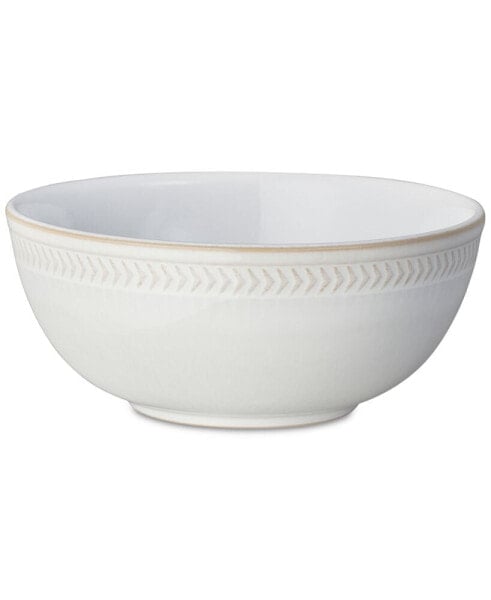Natural Canvas Textured Cereal Bowl
