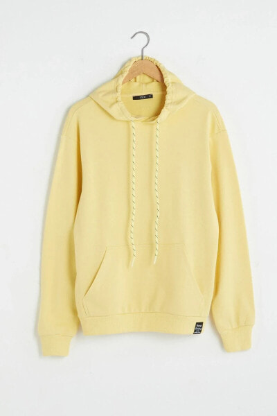 Erkek Sarı Sweatshirt XSIDE Koleksiyonu