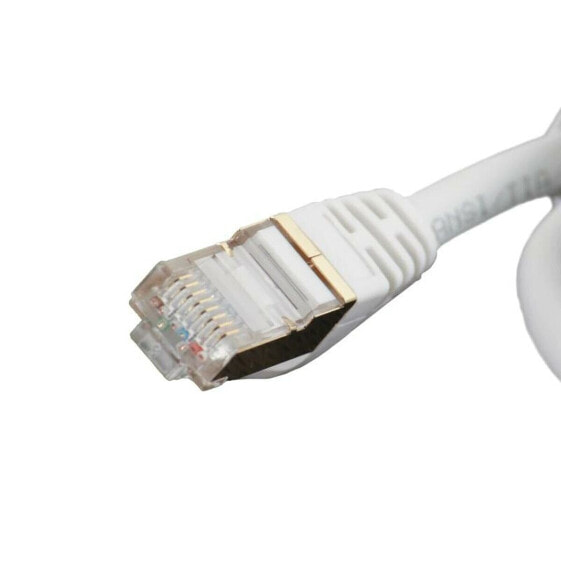 Жесткий сетевой кабель FTP кат. 7 iggual IGG318645 Белый 3 m