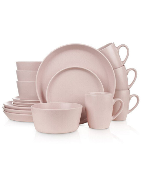 Albie 16 Pc. Dinnerware Set, Service For 4