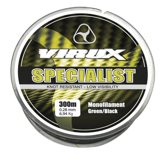 Леска монофильная VIRUX Specialist 1200 м аксессуары для рыбалки