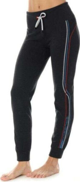 Brubeck LE12770 Spodnie damskie FUSION z długą nogawką czarny M