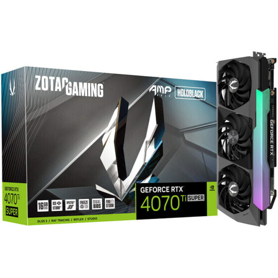 ZOTAC Gaming GeForce RTX 4070 Ti Super AMP! Holo, 16384 MB GDDR6X