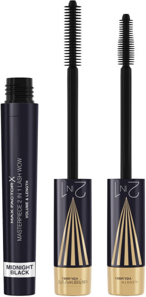 Mascara - Max Factor Masterpiece 2 In 1 Lash WOW Volume & Length Mascara 003 - Midnight Black