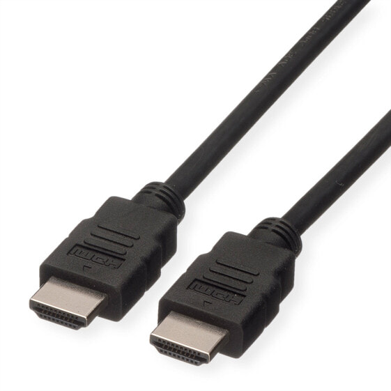 ROLINE HDMI High Speed Cable with Ethernet - Video-/Audio-/Netzwerkkabel - Cable - Digital/Display/Video