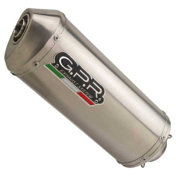 GPR EXHAUST SYSTEMS Satinox Slip On Muffler Tiger 900 20-21 Euro 5 Homologated