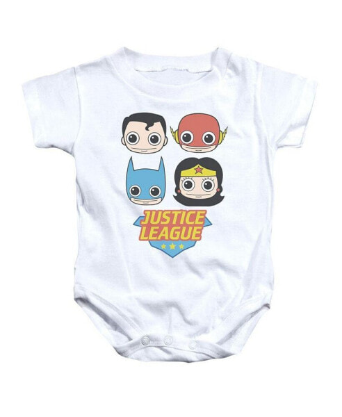 Justice League Baby Girls of America Baby Lil League Snapsuit