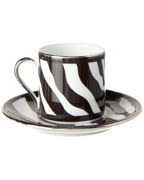 Dolce & Gabbana Coffee Cup & Saucer Set Ns