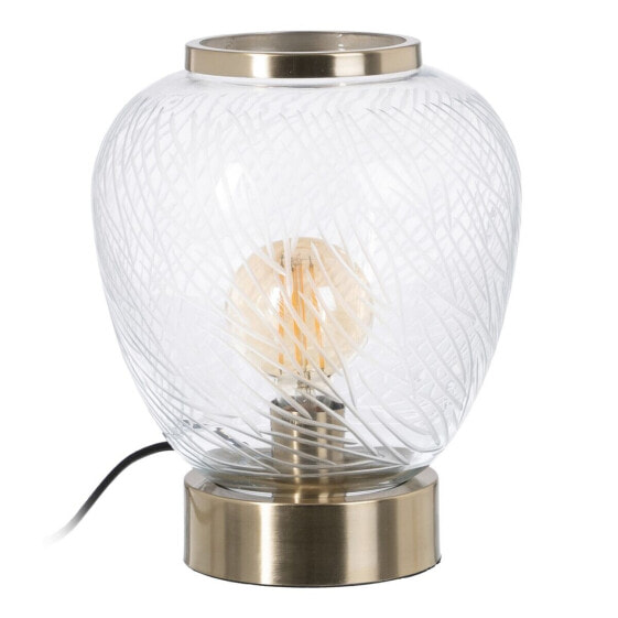 Декоративная настольная лампа BB Home Стеклянный Металл 22 x 22 x 31 см
