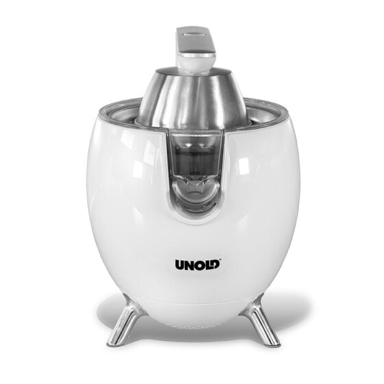 Соковыжималка Unold Power Juicy - Hand Juicer - White - 1m - Plastic - Stainless steel - Stainless steel - 300 W