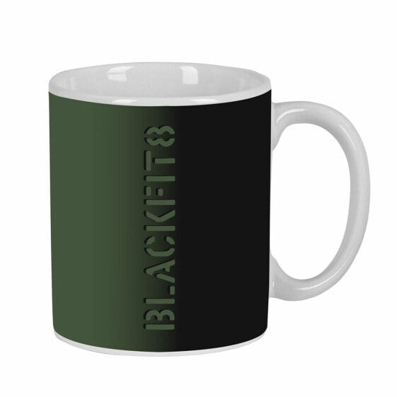 Кружка Mug BlackFit8 Gradient Керамика Чёрный Милитари (350 ml)
