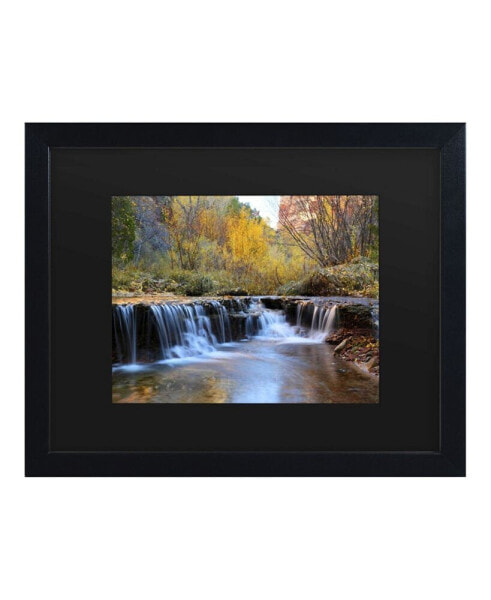 Pierre Leclerc Zion Autumn Matted Framed Art - 15" x 20"