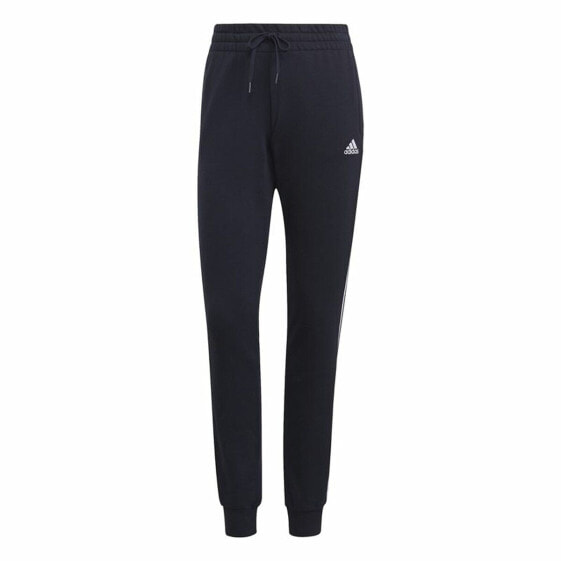 Длинные спортивные штаны Adidas Essentials French Terry 3 Stripes Женщина Темно-синий