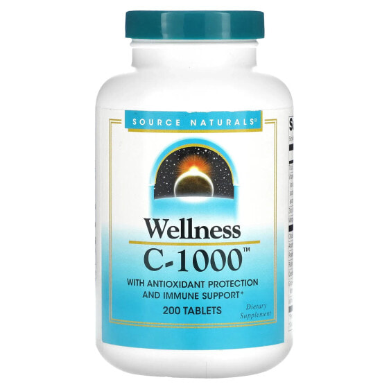 Wellness, C-1000, 200 Tablets