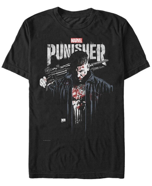 Marvel Men's Punisher The Punisher Portrait Short Sleeve T-Shirt