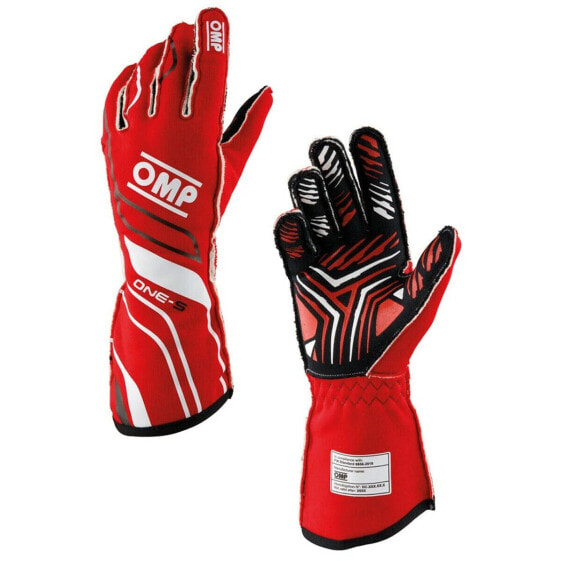 Перчатки OMP ONE-S Красный XL