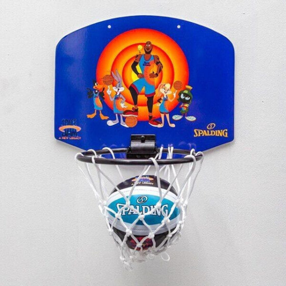 Spalding Tablica do koszykówki Mini Spalding Space Jam Tune Squad fioletowo-pomarańczowa 79005Z (T3208) - 689344412214