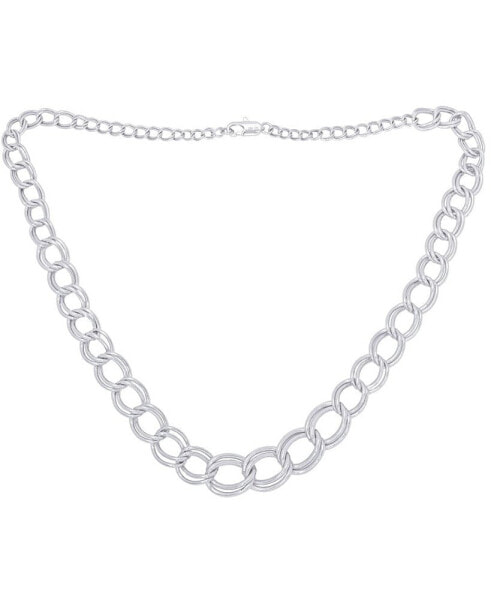 Diamond Accent Graduated Chain Necklace