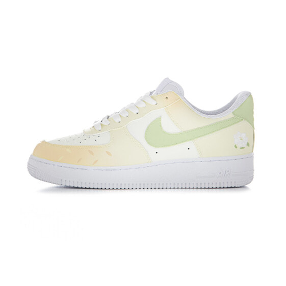 【定制球鞋】 Nike Air Force 1 Low 07 茉绿意浓 清新 渐变 低帮 板鞋 女款 黄橘 / Кроссовки Nike Air Force DD8959-100