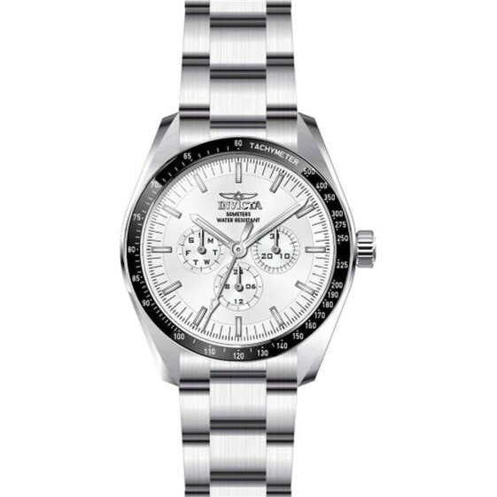 Часы Invicta Specialty Quartz Chronograph Silver Dial Men Watch