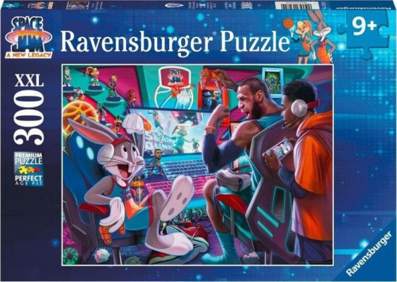 Ravensburger Puzzle dla dzieci 2D Kosmiczny mecz 300 elementów