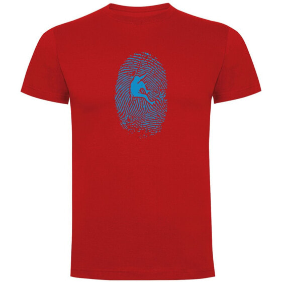 KRUSKIS Climber Fingerprint short sleeve T-shirt