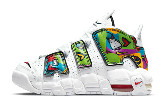 Кроссовки Nike Air More Uptempo Peace Love Swoosh GS DM8155-100