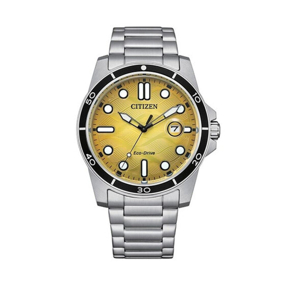 Мужские часы Citizen AW1816-89X Жёлтый Серебристый