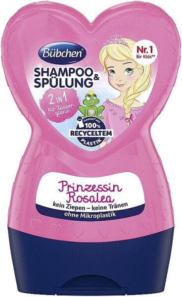 2in1 Kindershampoo und Haarspülung Princess Rosalea