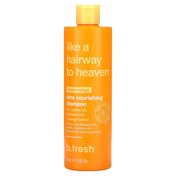 Ultra Nourishing Shampoo, For Dry + Heat Damaged Hair, Sweet Mango, 12 fl oz (355 ml)