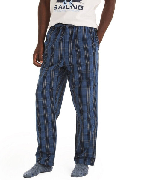 Men's Plaid Plaid Poplin Pajama Pants