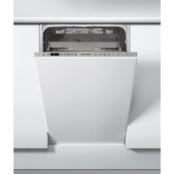 Indesit DSIO 3T224 CE - Fully built-in - Slimline (45 cm) - Silver - Buttons - 1.3 m - 1.55 m