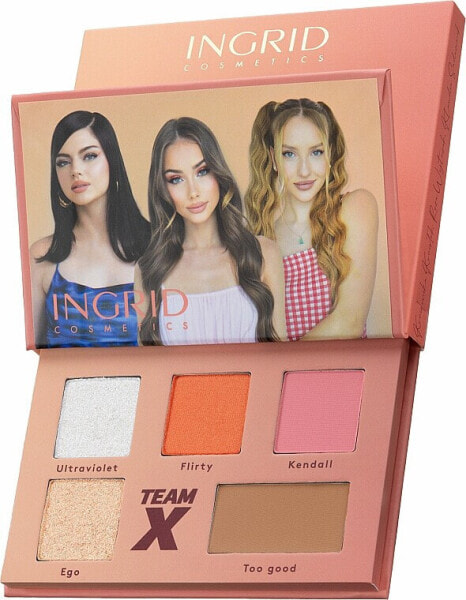 Ingrid Cosmetics Team X Flirty Eyeshadow Palette